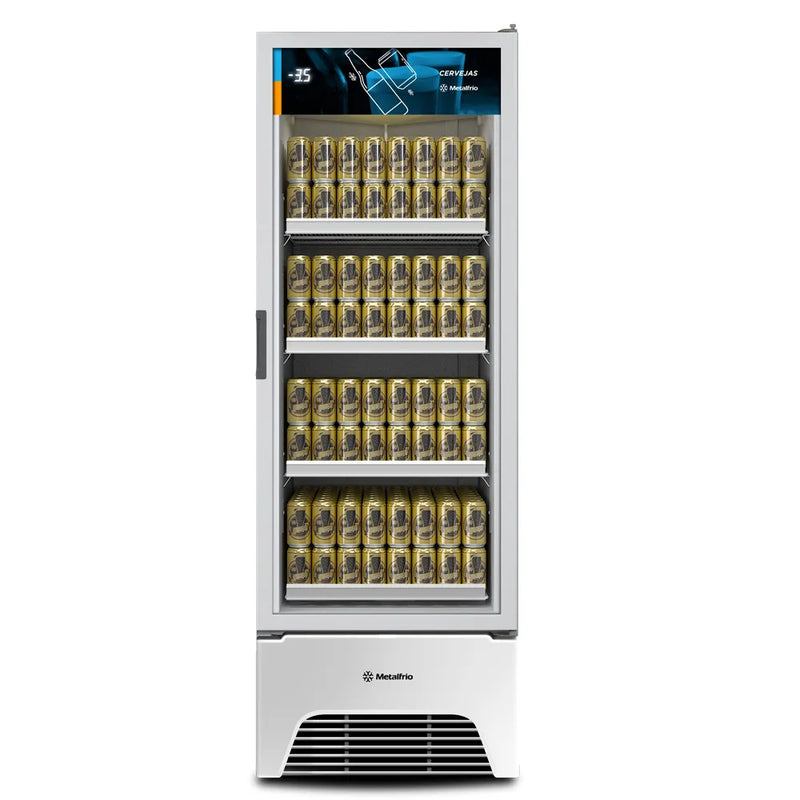 Cervejeira Porta de Vidro 576 Litros Metalfrio VN50AH Branca 220V