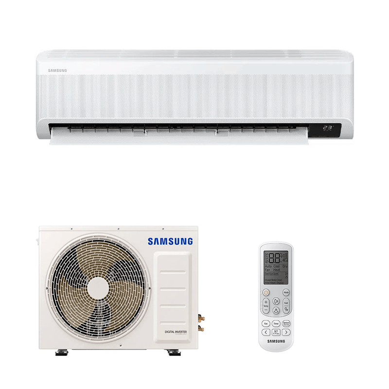 Ar Condicionado Split Hi Wall Inverter Samsung WindFree Connect 12.000 Btus Frio 220V