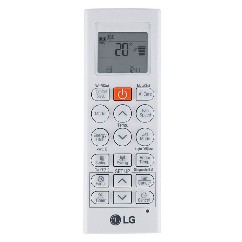 Ar Condicionado Hi Wall LG Dual Inverter Voice AI 12.000 Btus Frio 220v R-32