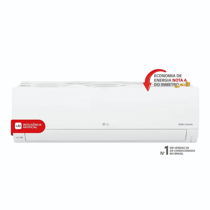 Ar Condicionado Split Hi Wall LG Dual Inverter Compact AI 12.000 Btus Frio 220v R-32