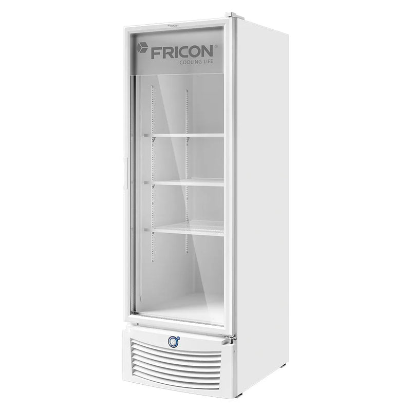 Freezer Tripla Ação Vertical 569 Litros Fricon VCET569V Porta de Vidro Branco 220v