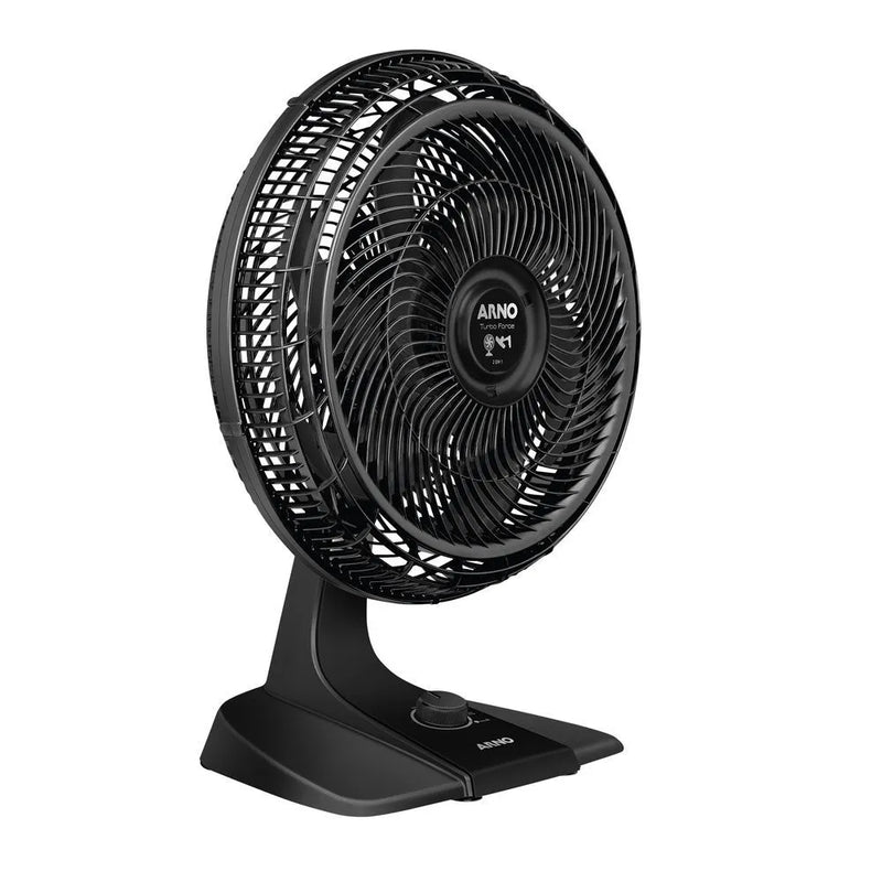 Ventilador de mesa 2 em 1 Arno 40cm VF42 Turbo Force Preto 127v