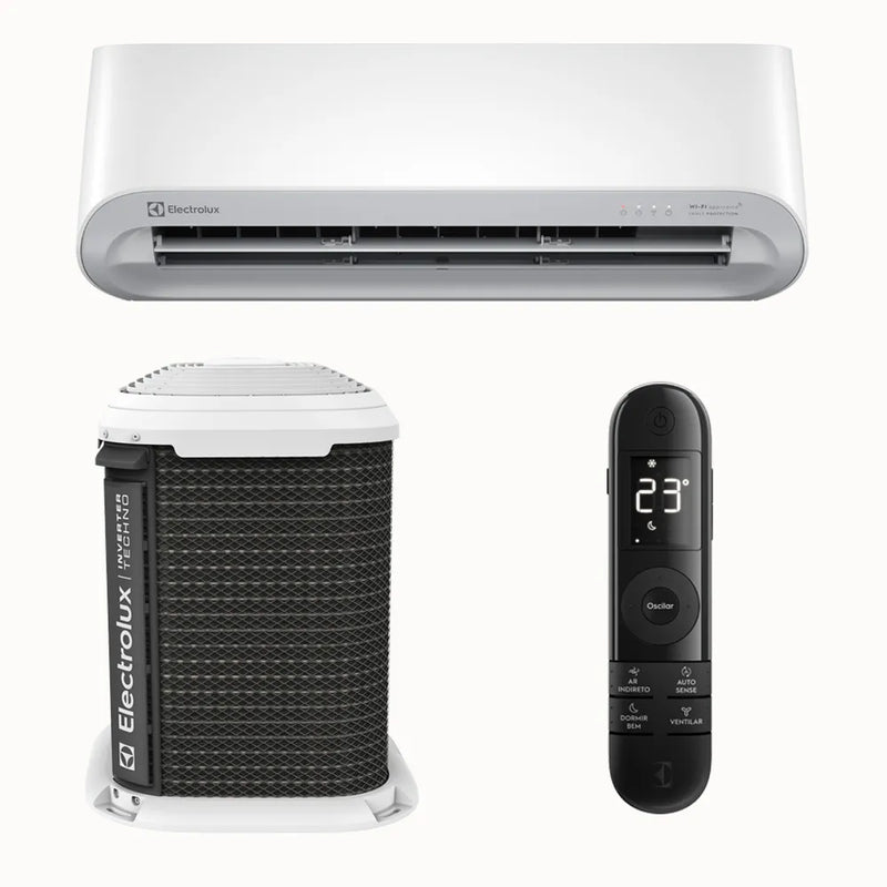 Ar Condicionado Split Hi Wall Electrolux Color Wi-Fi Inverter 9.000 Btus Quente e Frio 220v R-32