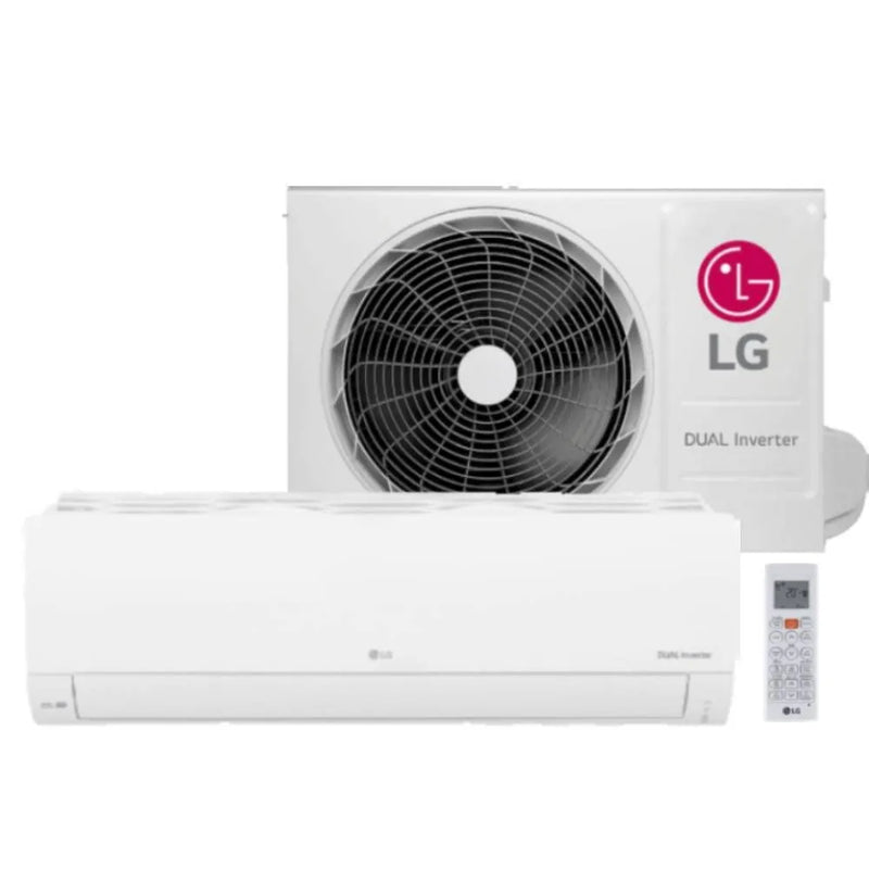 Ar-Condicionado Split Inverter 9000 BTUs LG Dual Voice +AI Quente e Frio S3-W09AA31C 220V